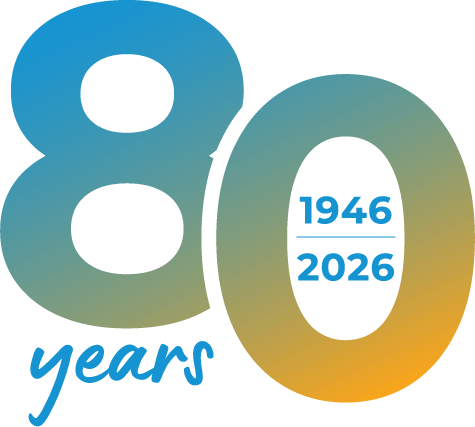 80th anniversary logo